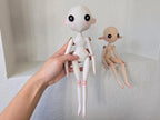 Jointed Art Doll Bundle Sewing Pattern — Boy & Girl, 2-in-1 PDF with Guide