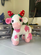 3-in-1 Standing Cow Crochet Pattern Bundle — Holstein, Longhorn & Highland (PDF)