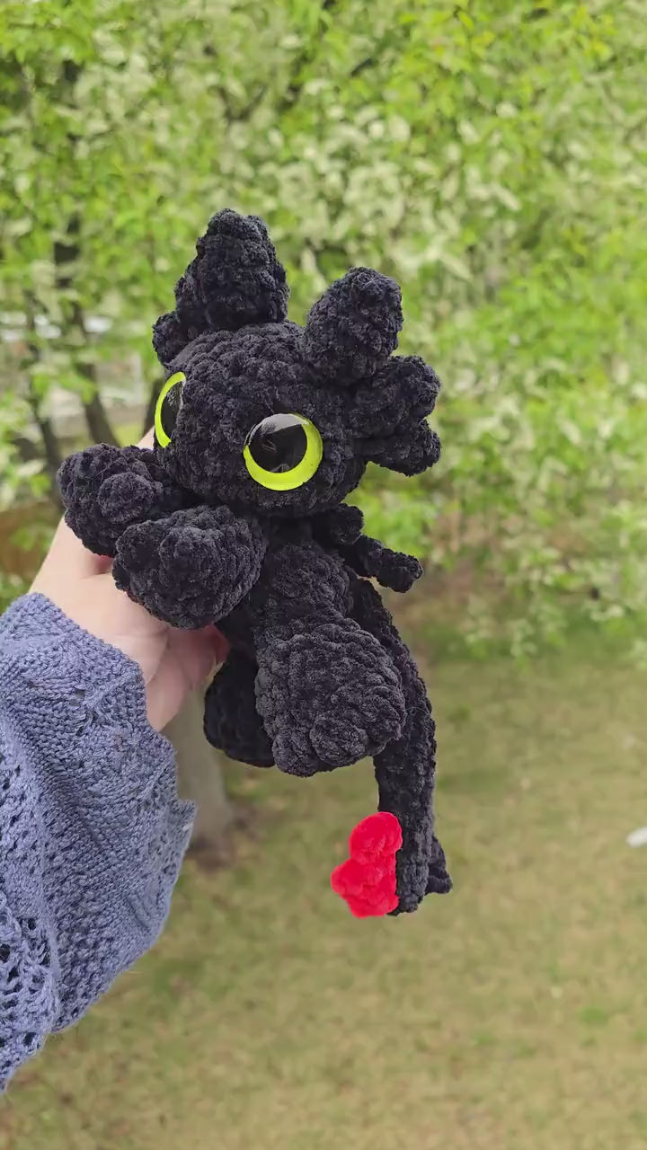 Mini Dragon, Unicorn & Dino Crochet Pattern Bundle — 4 Amigurumi Patterns (PDF)